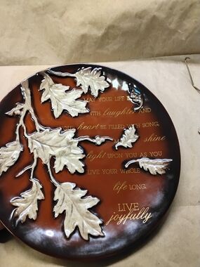 Seasonal Decor Grassland Road 8" Plate